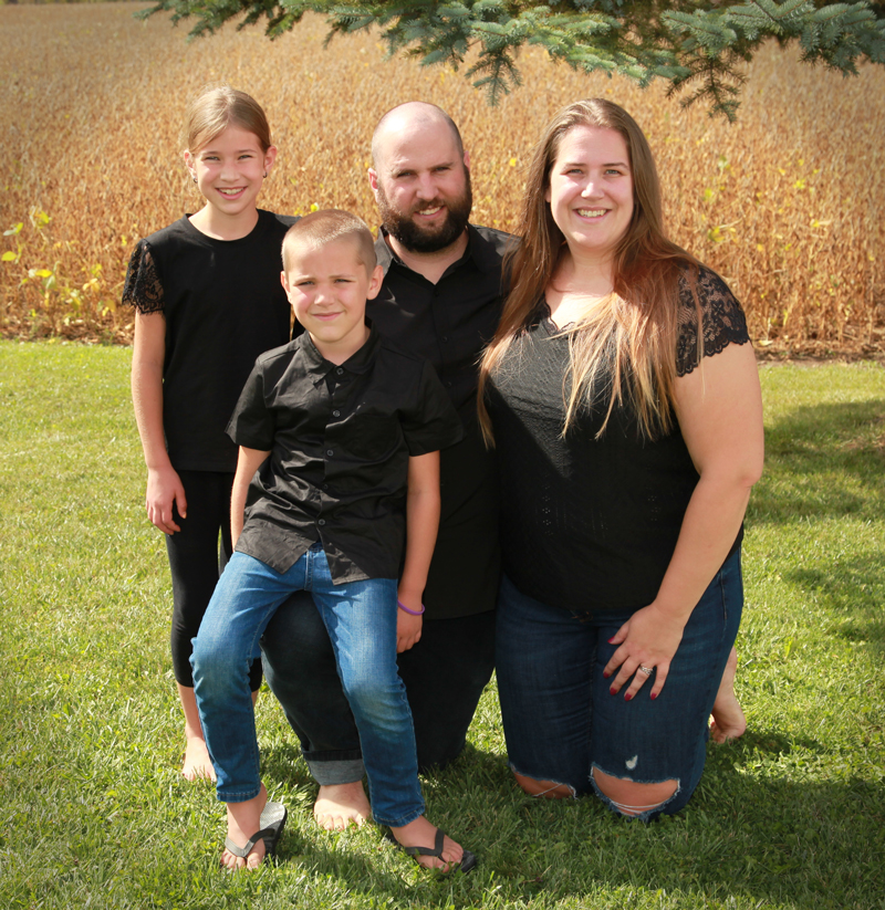 Sean & Tiffany Martin and children