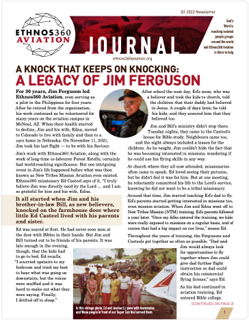 Ethnos360 Aviation Journal – Q1 2022