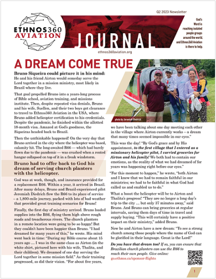 Ethnos360 Aviation Journal – Q2 2023