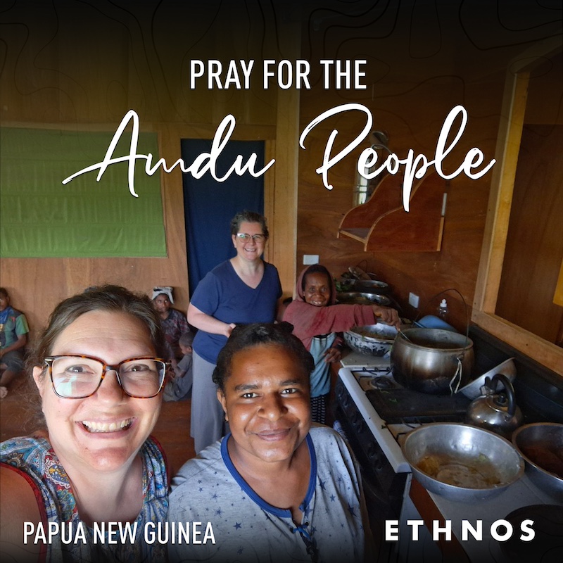 Pray for the Amdu people in Papua New Guinea