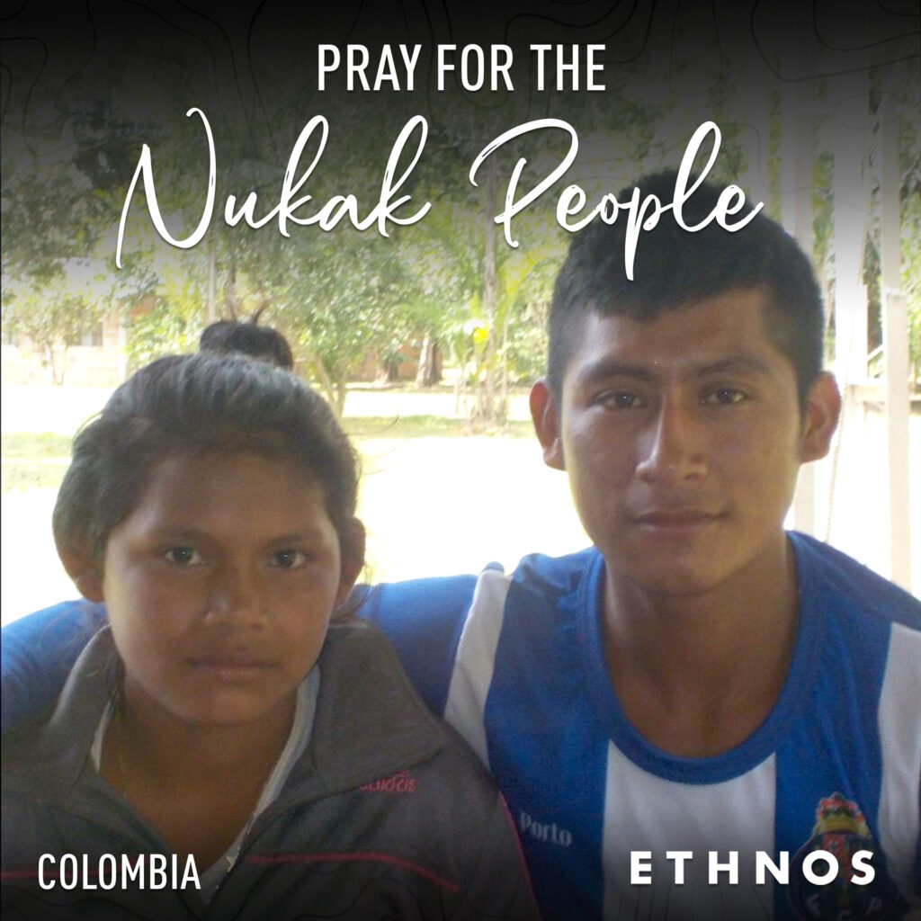 pray for the Nʉkak people of Colombia