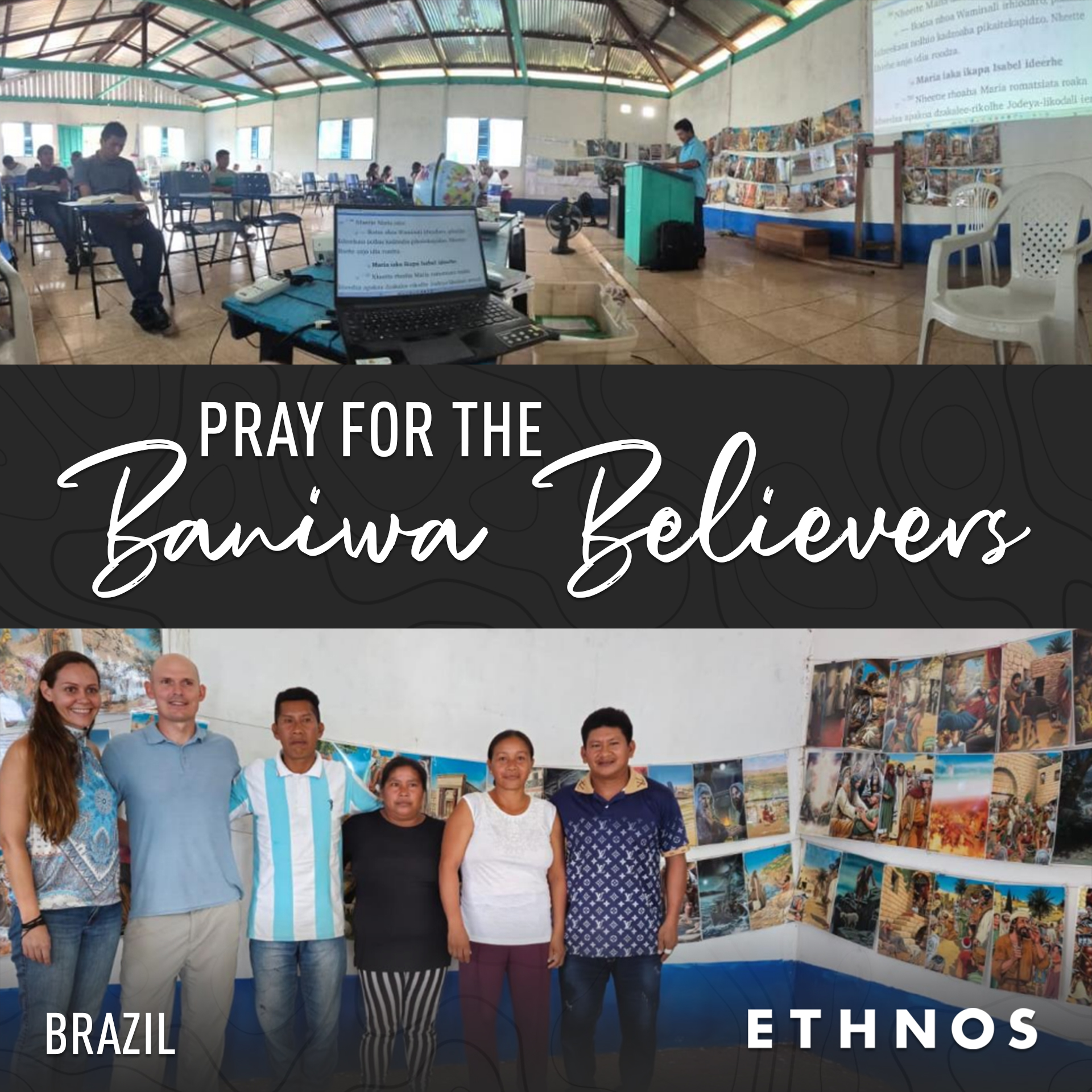 Pray for teh Baniwa believers in Brazil.