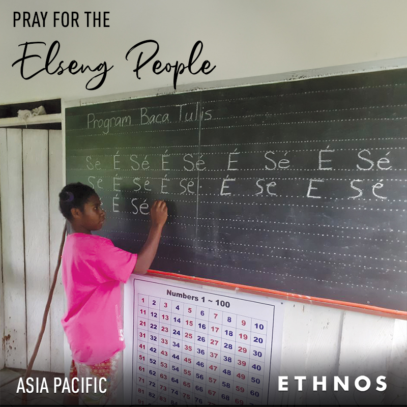 literacy class among the Elseng People