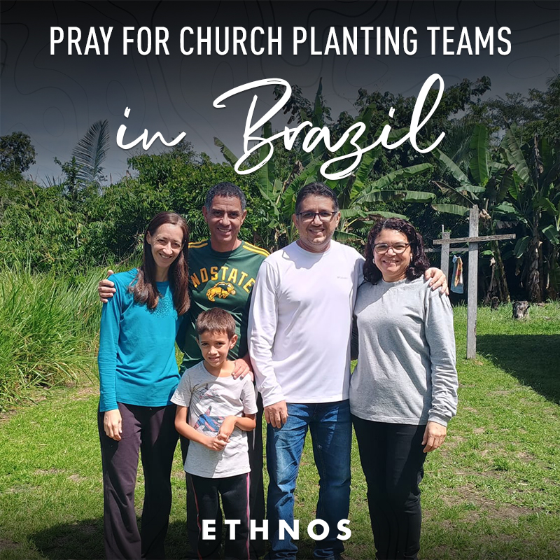 a Brazilian church planting team