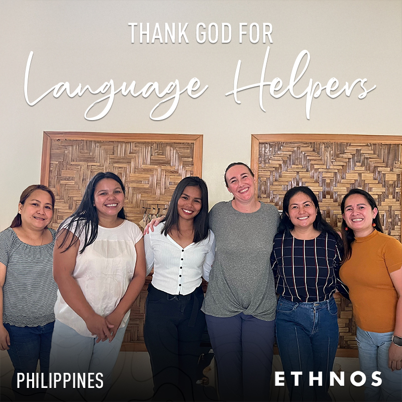 Martha and her five Bisaya mentors