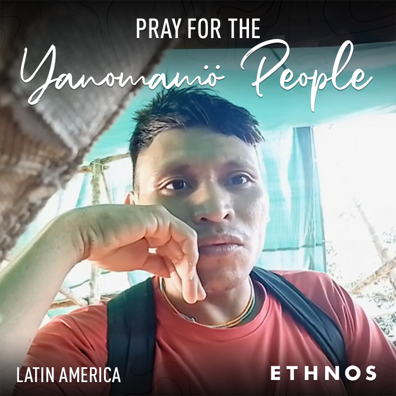 Yanomamö Believer Pleads for Eight Unreached Villages while on a video call
